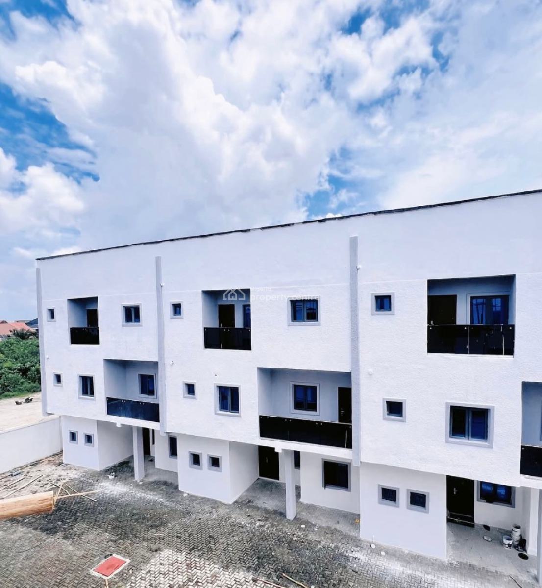 4bedroom Terrace Duplex with Bq, Sangotedo, Sangotedo, Ajah, Lagos, Terraced Duplex for Sale