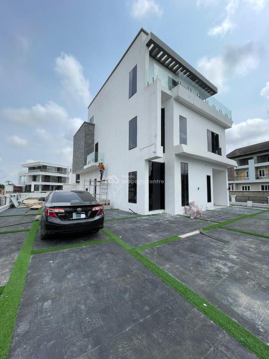 5 Bedroom Detached Duplex with Elevator, Pool, Cinema & Bq in Osapa, Osapa, Lekki, Lagos, Detached Duplex for Sale