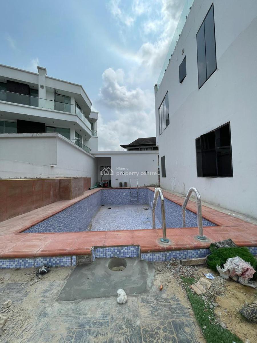 5 Bedroom Detached Duplex with Elevator, Pool, Cinema & Bq in Osapa, Osapa, Lekki, Lagos, Detached Duplex for Sale