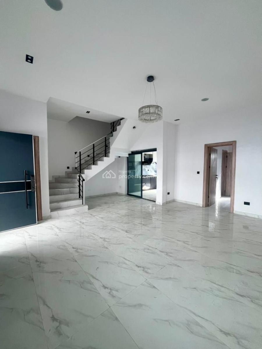 Spacious 4 Bedroom Terrace Duplex in Secure Estate -- Ikota, Ikota, Lekki, Lagos, Terraced Duplex for Sale