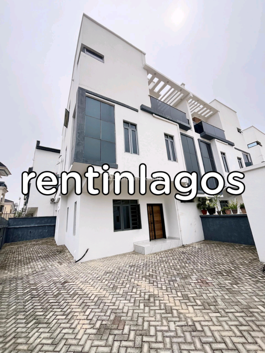 4 Bedroom Duplex, New Road By Chevron, Igbo Efon, Lekki, Lagos, House for Rent