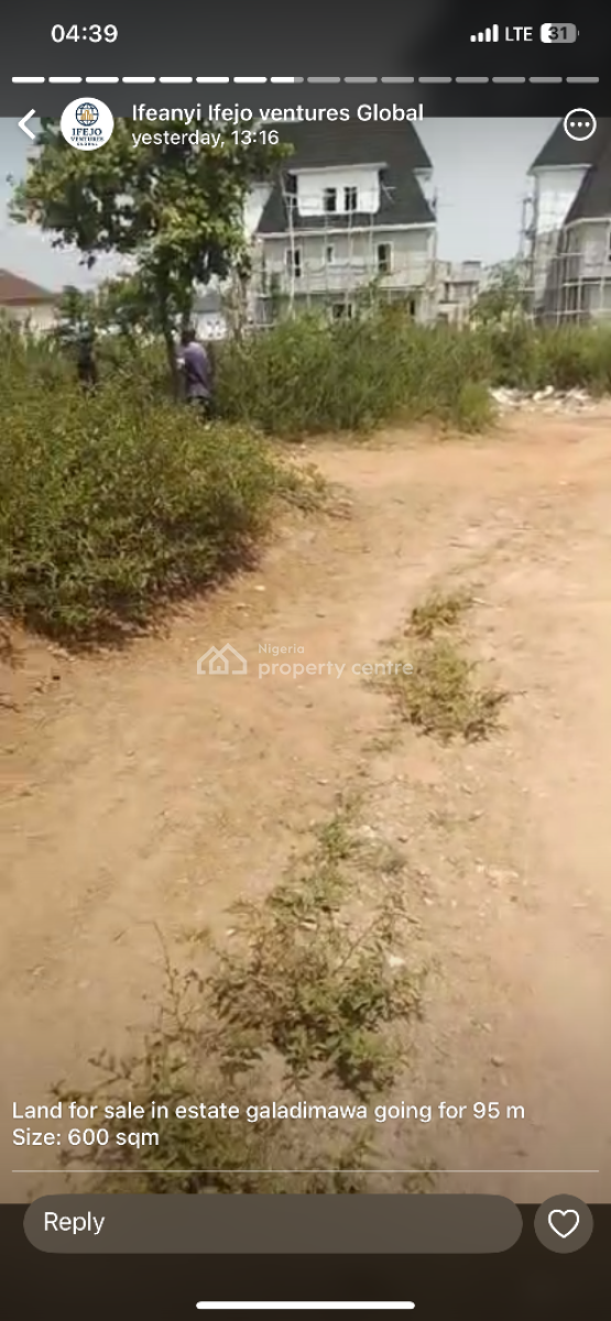 9750sqm of Land, Jahi, Abuja, Residential Land for Sale