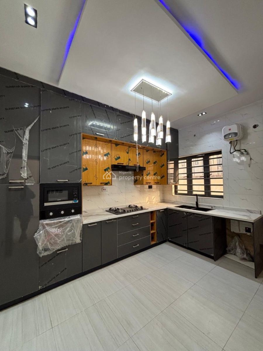 Brand New 4-bedroom Terrace Duplex (immediately After The Roundabout), Orchid Road, Lekki, Lagos, Terraced Duplex for Rent