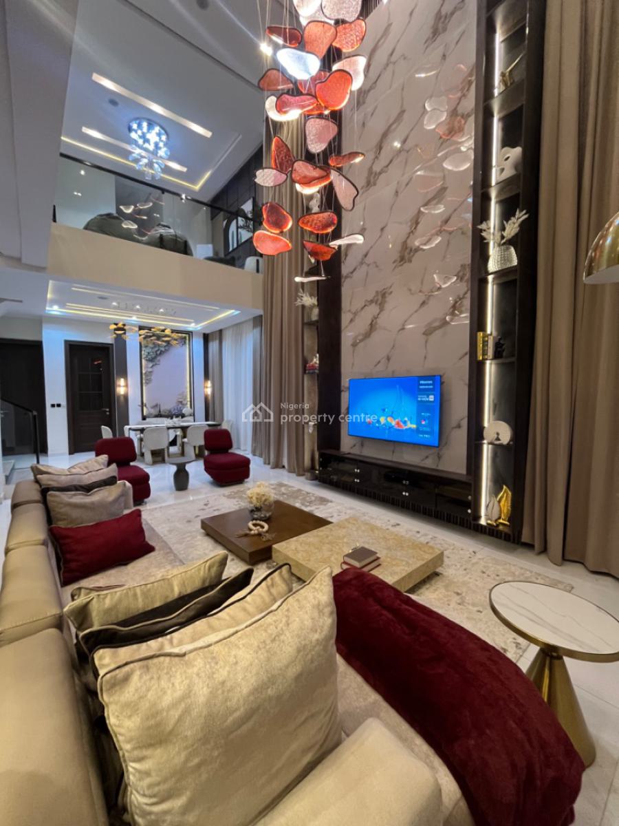 Luxury Furnished 5 Bedroom Detached Duplex, Megamond Estate, Ikota, Lekki., Lekki, Lagos, Detached Duplex for Rent