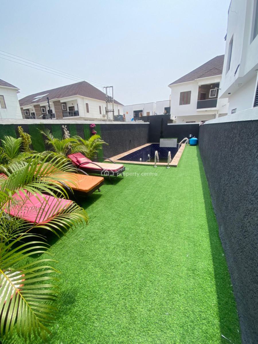 Newly Built 4 Bedroom Luxury Semi Detached Duplex with Bq and Pool, Orchid Road Lekki Lagos, Lekki, Lagos, Semi-detached Duplex for Sale