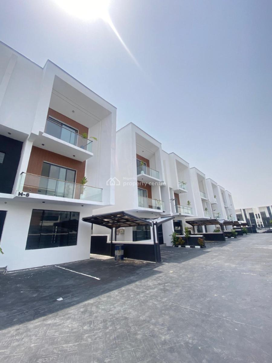 Newly Built 4 Bedroom Luxury Semi Detached Duplex with Bq and Pool, Orchid Road Lekki Lagos, Lekki, Lagos, Semi-detached Duplex for Sale