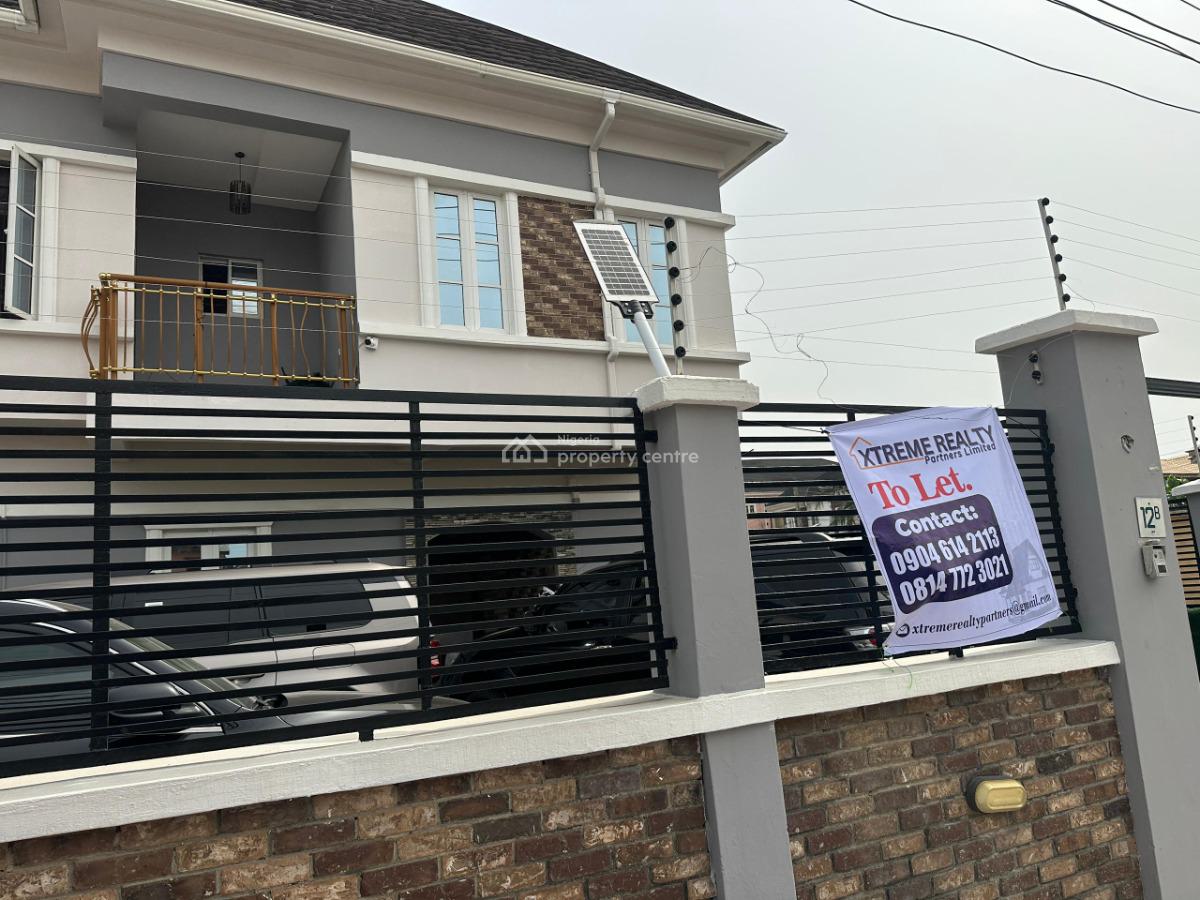 Five (5) Bedroom Detached House with a Room Bq, Road 16, Cluster (1) One Estate, Lekki County Estate, Ikota, Lekki, Lagos, House for Rent