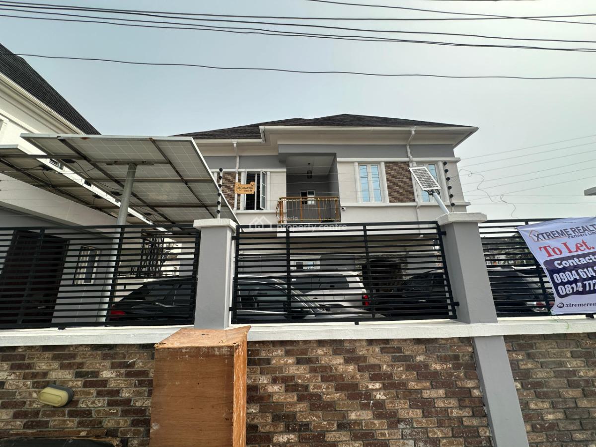 Five (5) Bedroom Detached House with a Room Bq, Road 16, Cluster (1) One Estate, Lekki County Estate, Ikota, Lekki, Lagos, House for Rent