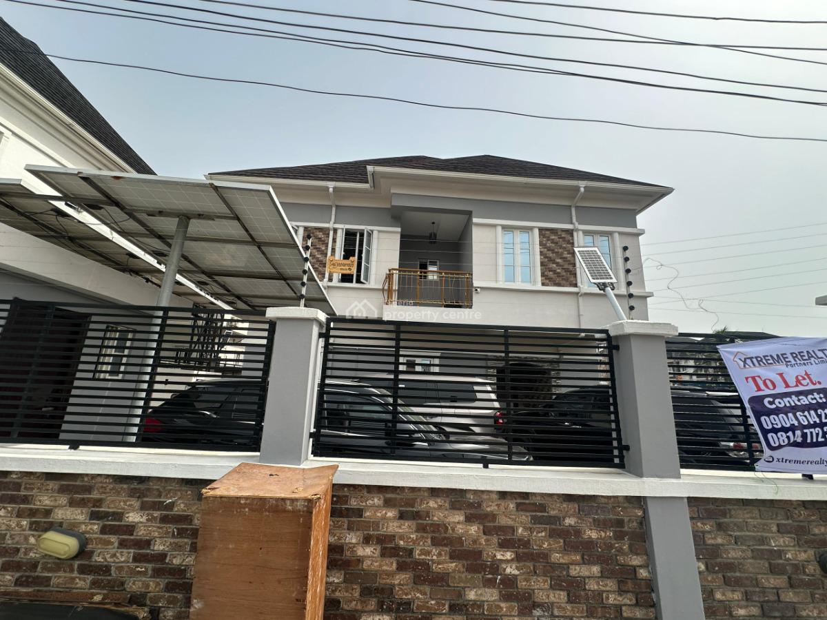 Five (5) Bedroom Detached House with a Room Bq, Road 16, Cluster (1) One Estate, Lekki County Estate, Ikota, Lekki, Lagos, House for Rent