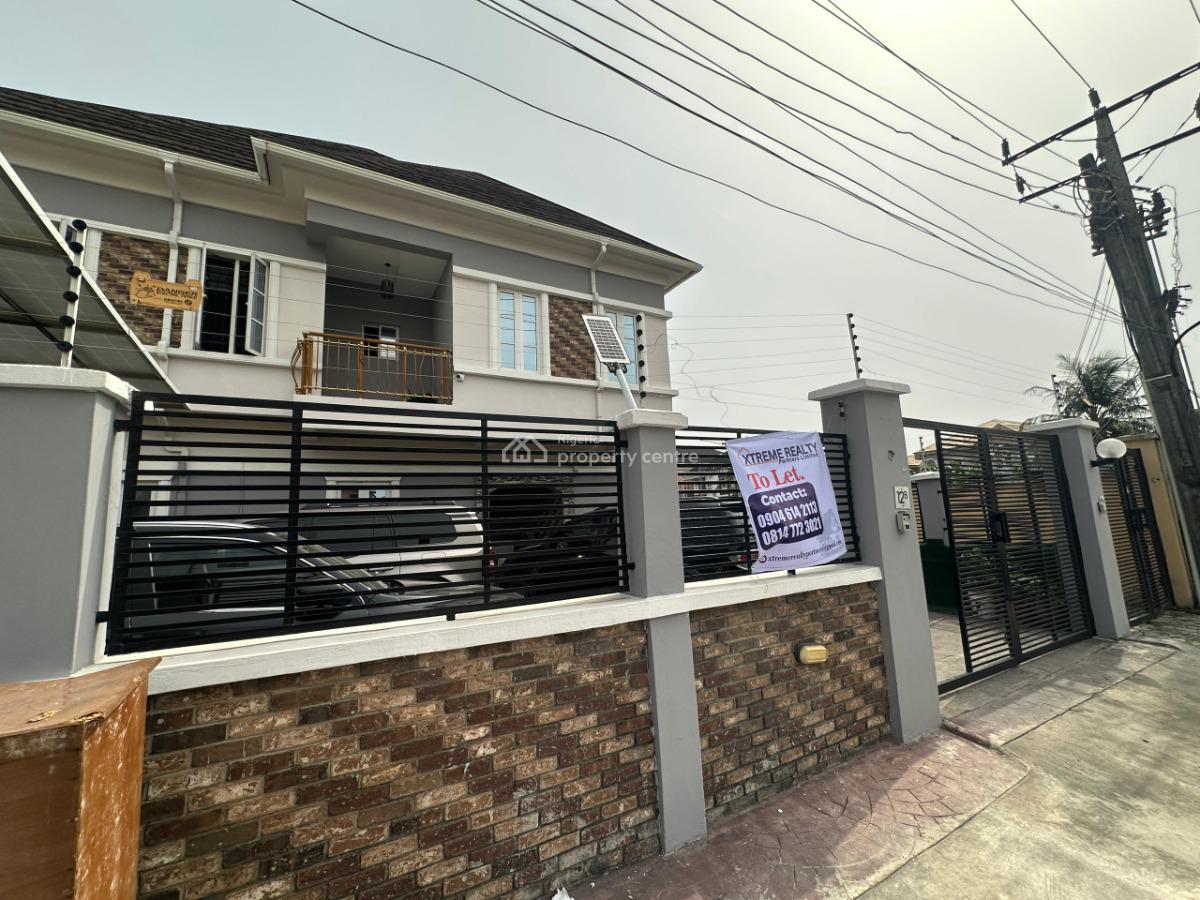 Five (5) Bedroom Detached House with a Room Bq, Road 16, Cluster (1) One Estate, Lekki County Estate, Ikota, Lekki, Lagos, House for Rent
