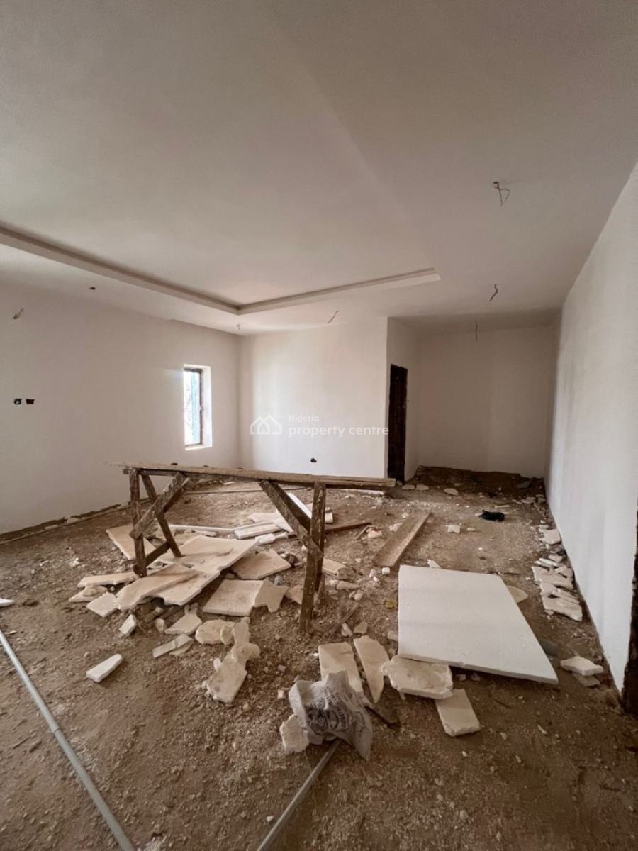 Semi Finished 4 Bedroom Terraced Duplex with an Attached Bq, Asokoro District, Abuja, Terraced Duplex for Sale