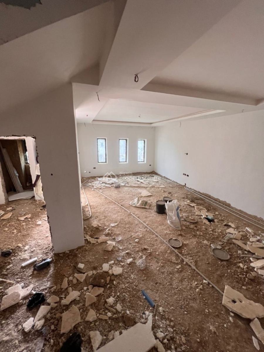 Semi Finished 4 Bedroom Terraced Duplex with an Attached Bq, Asokoro District, Abuja, Terraced Duplex for Sale