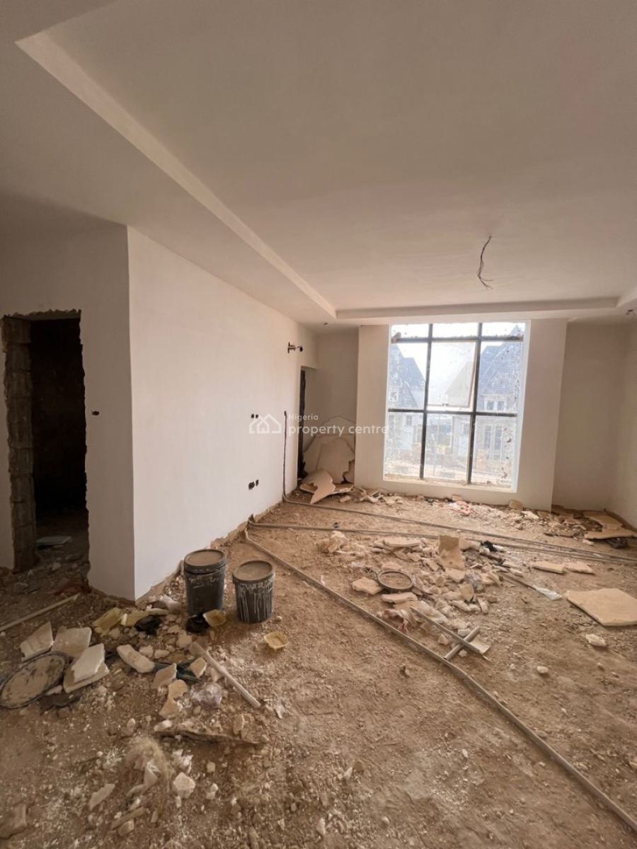 Semi Finished 4 Bedroom Terraced Duplex with an Attached Bq, Asokoro District, Abuja, Terraced Duplex for Sale