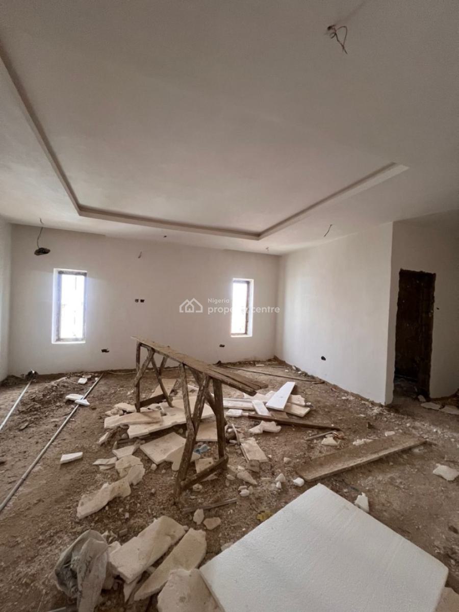 Semi Finished 4 Bedroom Terraced Duplex with an Attached Bq, Asokoro District, Abuja, Terraced Duplex for Sale