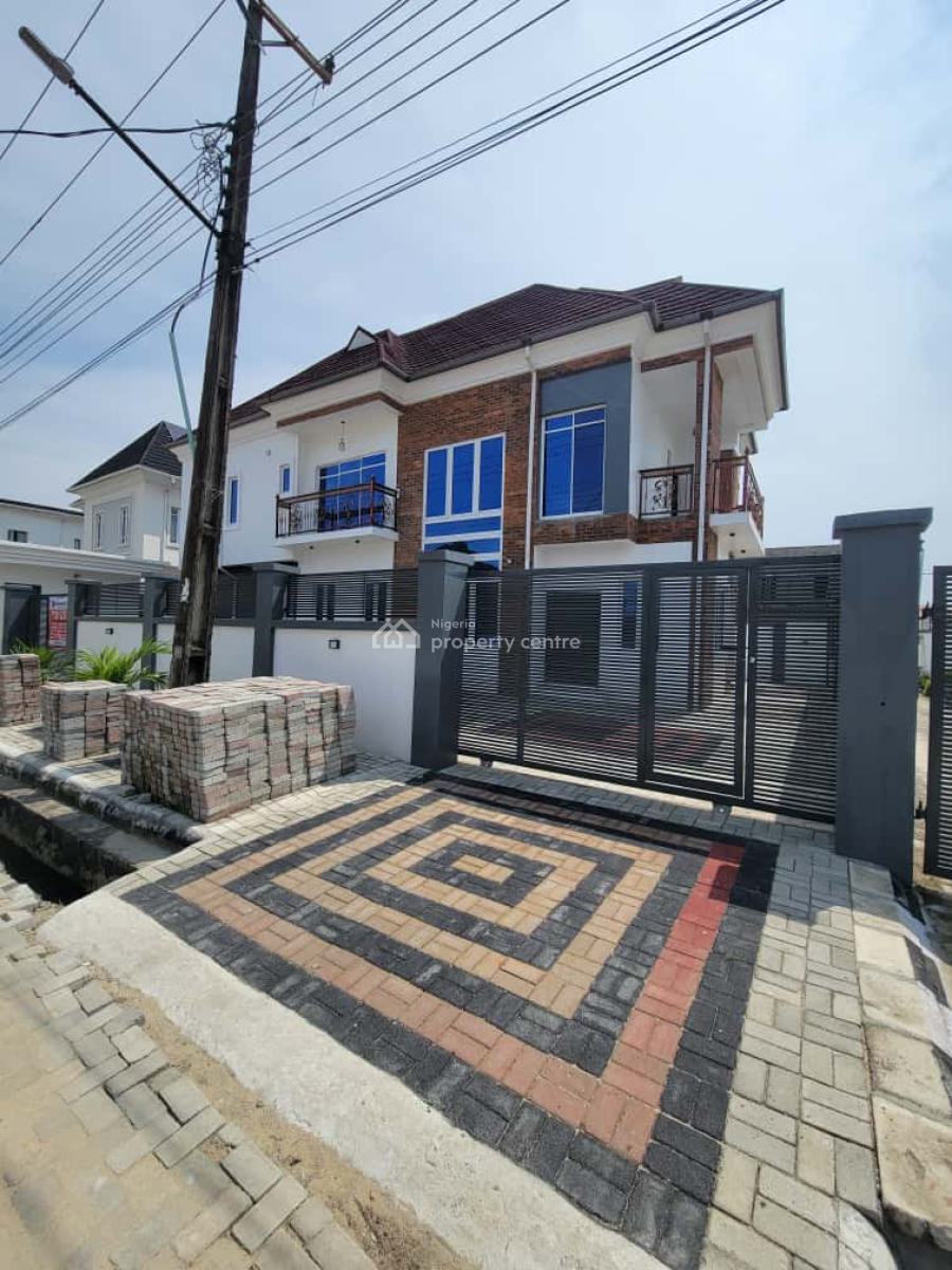 Spacious 5-bedroom Fully Detached Duplex with Bq  Location: Ikota Gra,, Lekki Schem 2 Estate, Ajah, Lagos, Detached Duplex for Rent