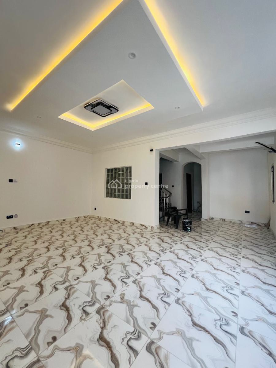 Brand New 4bedroom Semi Detached Duplex with Bq, Chevron, Lekki, Lagos, Semi-detached Duplex for Rent
