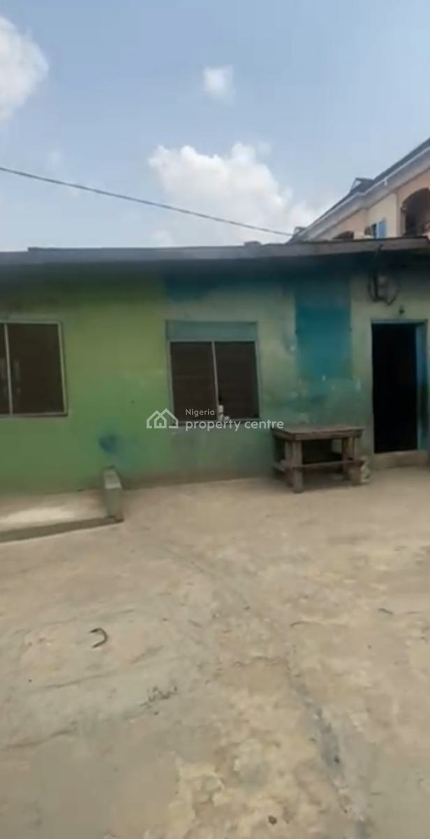 Tenement Bungalow Sitting on a *solid Full Plot of Land in a Well Secu, Sawmill Gbagada*  Price *170m Slightly Negotiable* Title: *registered, Gbagada, Lagos, Land for Sale