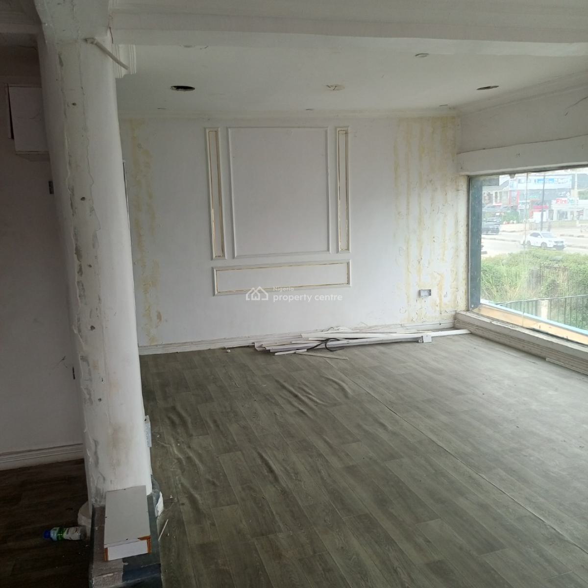 a Sharp and Spacious Shop Facing The Road, Sangotedo Ajah-lekki, Sangotedo, Ajah, Lagos, Shop for Rent