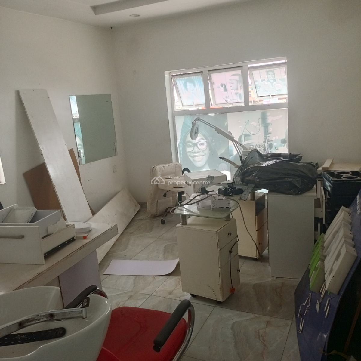 a Sharp and Spacious Shop Facing The Lekki-epe Expressway Road, Sangotedo Ajah-lekki, Sangotedo, Ajah, Lagos, Shop for Rent