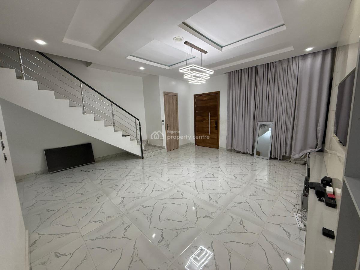 Smart 4-bedroom Semi-detached Duplex with Fully Fitted Kitchen, Oral Estate, Lekki, Lagos, Semi-detached Duplex for Rent