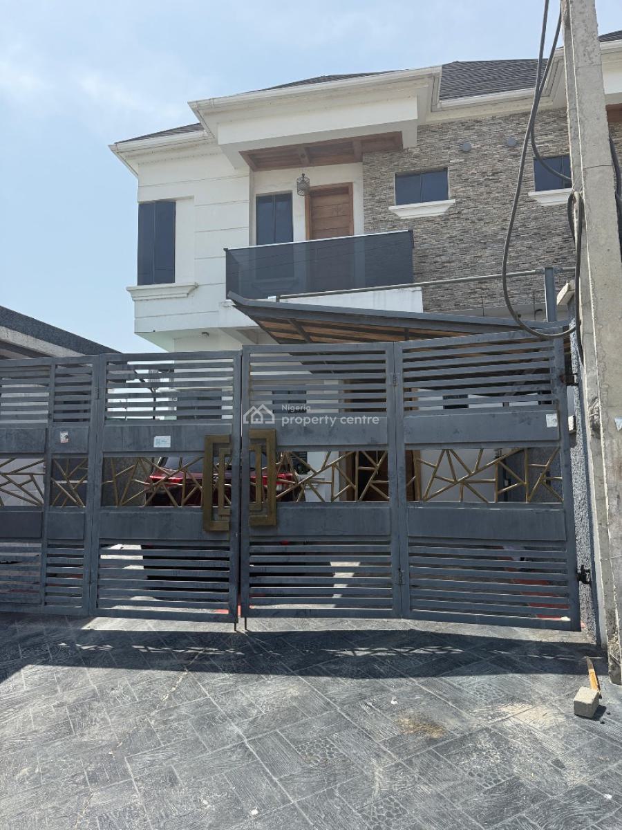 Smart 4-bedroom Semi-detached Duplex with Fully Fitted Kitchen, Oral Estate, Lekki, Lagos, Semi-detached Duplex for Rent