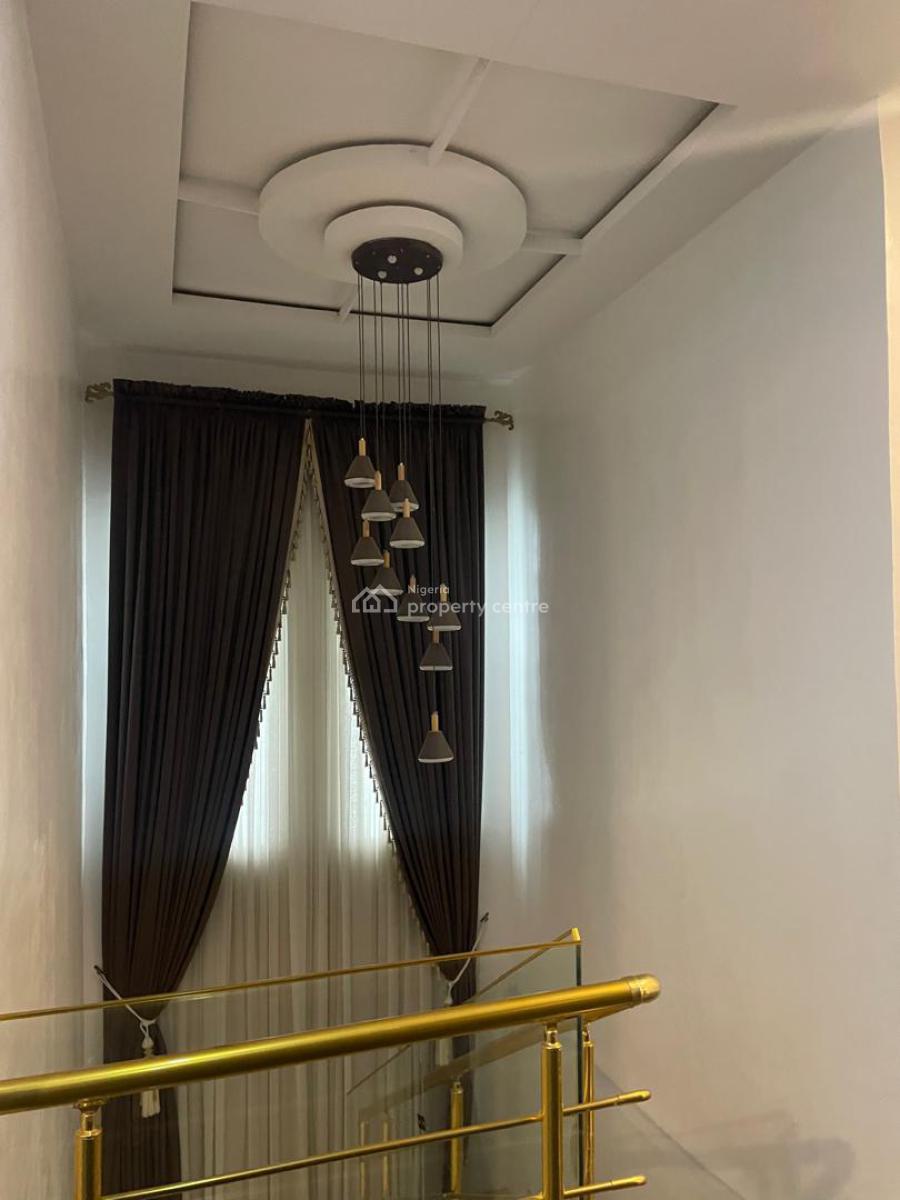 Spacious 5-bedroom Fully Detached Home with Bq in Secure Estate, Oral Estate, Lekki, Lagos, Detached Duplex for Rent