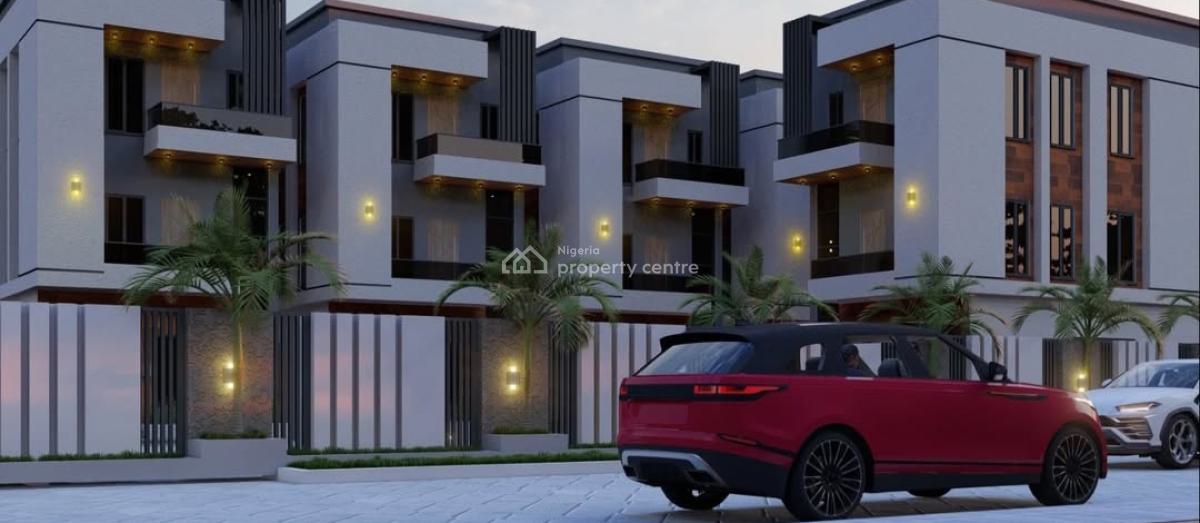 Spacious 5 Bedrooms Townhouse, By Zavvati Estate, Wuye, Abuja, Terraced Duplex for Sale