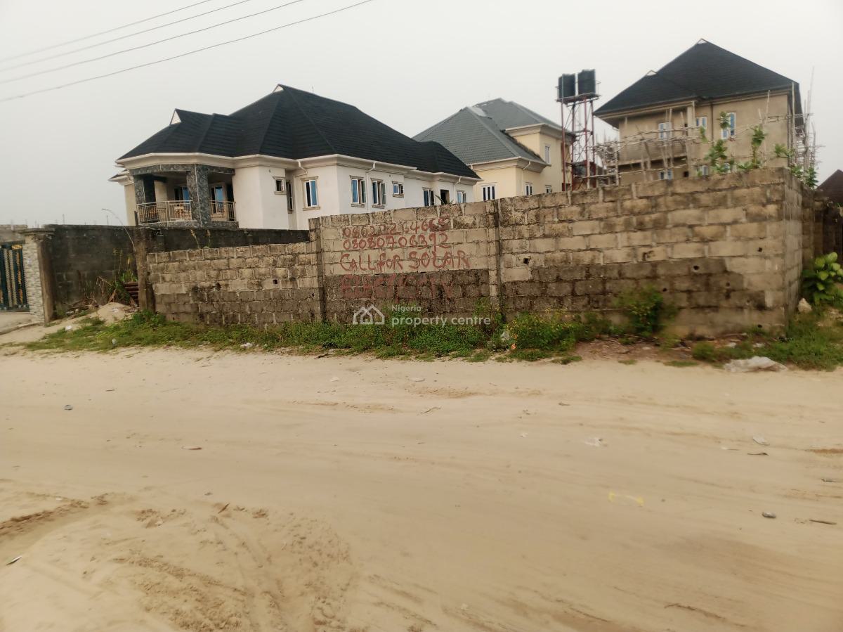 Well Positioned Land Facing Major Estate Road  Just By a Prominent Est, Gated Estate, Awoyaya, Ibeju Lekki, Lagos, Residential Land for Sale