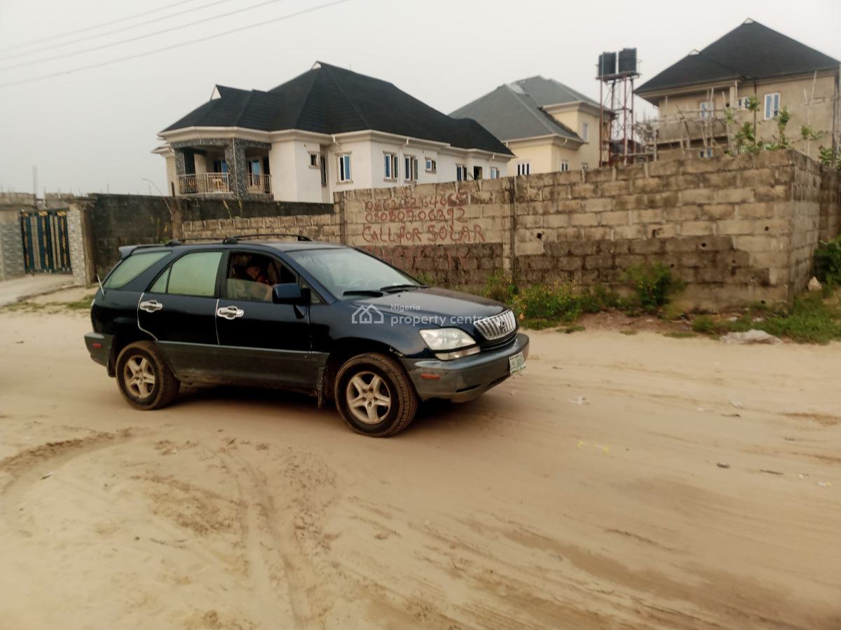 Well Positioned Land Facing Major Estate Road  Just By a Prominent Est, Gated Estate, Awoyaya, Ibeju Lekki, Lagos, Residential Land for Sale