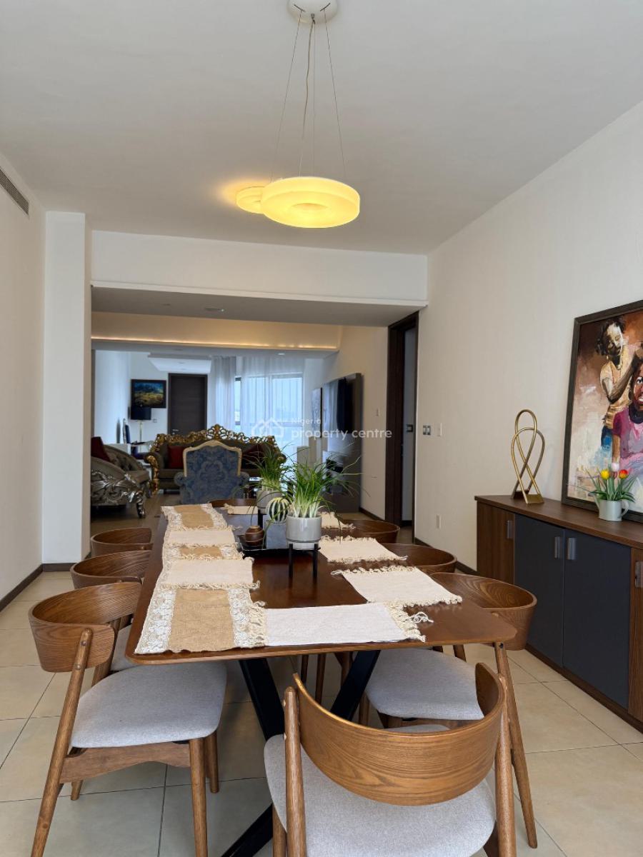 Luxury Furnished 3-bedroom Apartment with Pool, Gym & 24/7 Power, Victoria Island (vi), Lagos, Flat / Apartment for Rent