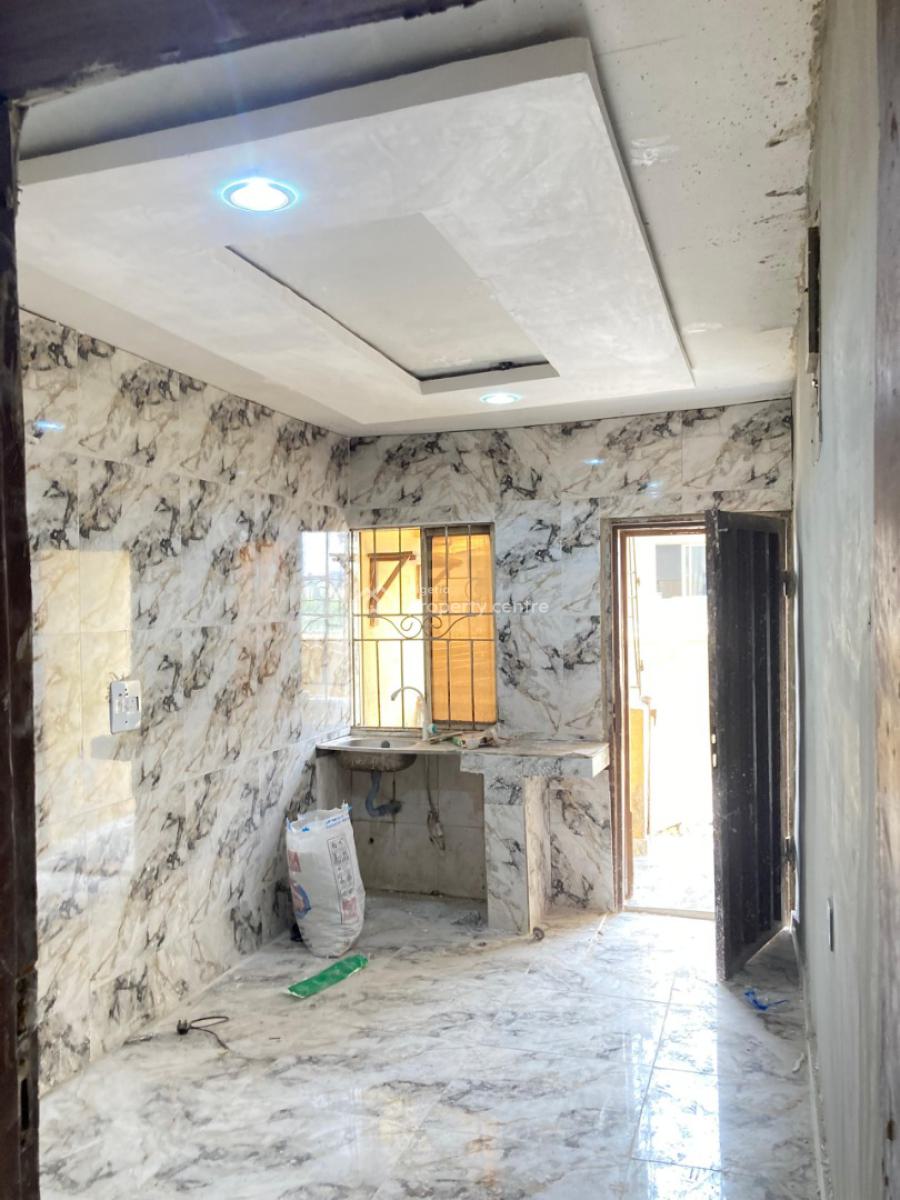 Newly Renovated Beautiful 3 Bedroom Flat All Room Ensuit with Pop, Inside Well Secured Estate Off Otunber Street Ojodu Berger, Ojodu, Lagos, Flat / Apartment for Rent