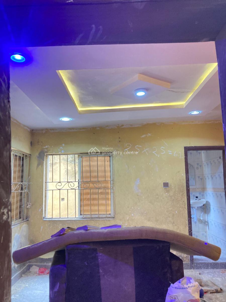 Newly Renovated Beautiful 3 Bedroom Flat All Room Ensuit with Pop, Inside Well Secured Estate Off Otunber Street Ojodu Berger, Ojodu, Lagos, Flat / Apartment for Rent
