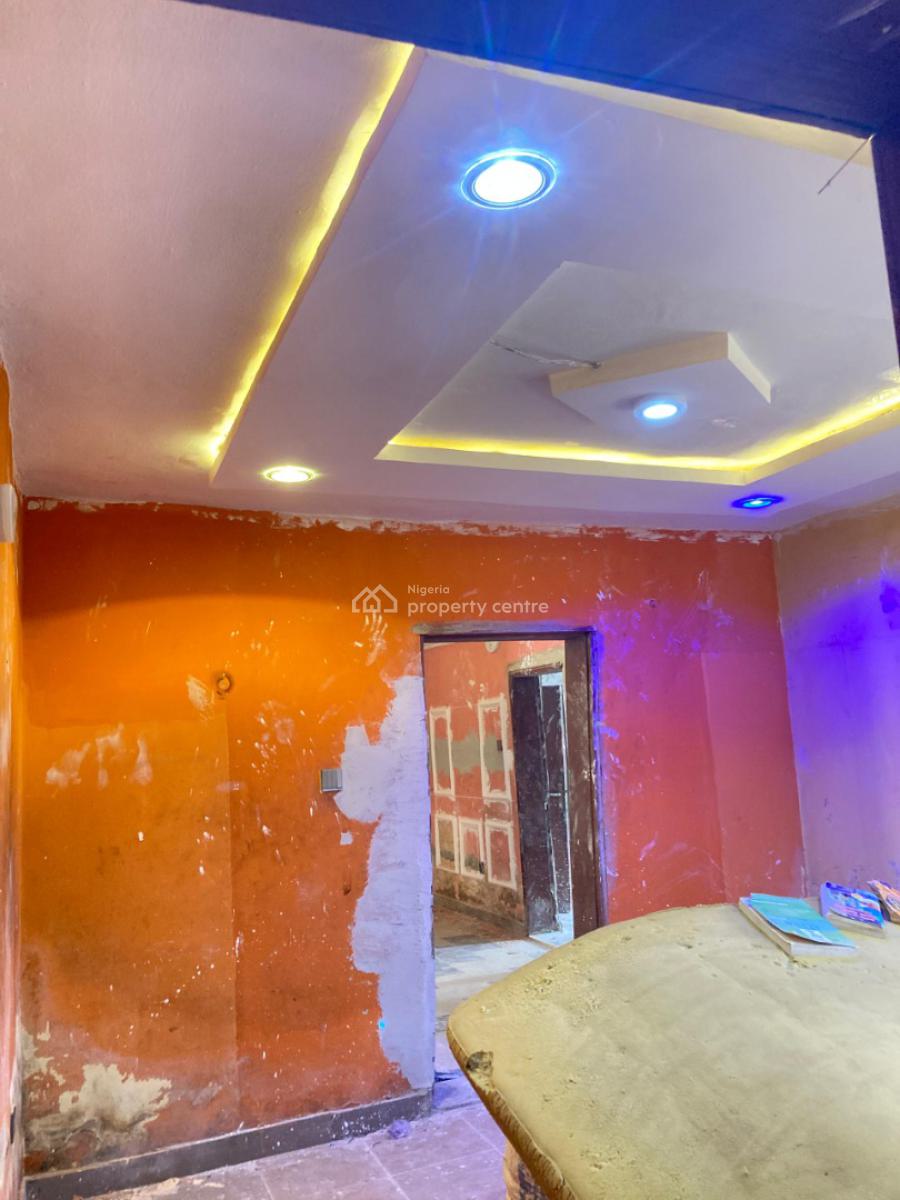 Newly Renovated Beautiful 3 Bedroom Flat All Room Ensuit with Pop, Inside Well Secured Estate Off Otunber Street Ojodu Berger, Ojodu, Lagos, Flat / Apartment for Rent