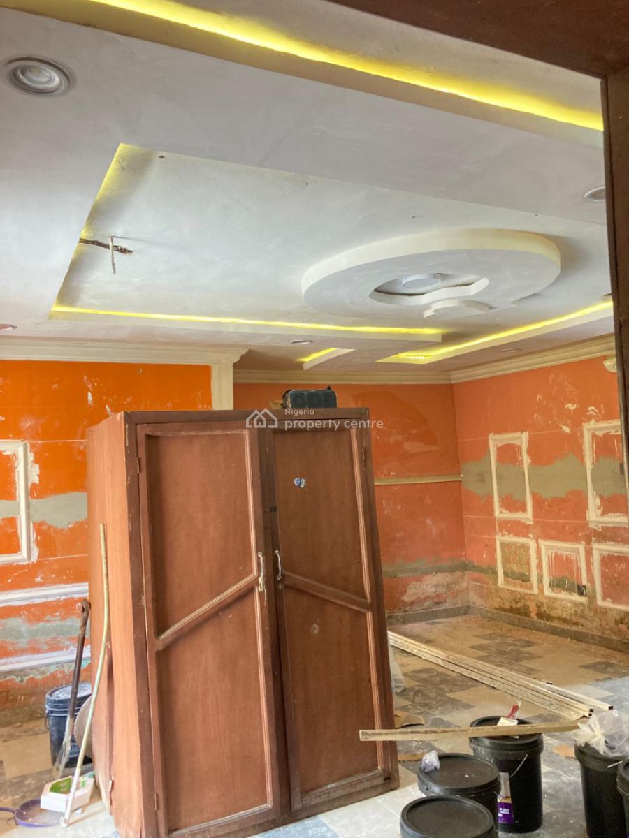 Newly Renovated Beautiful 3 Bedroom Flat All Room Ensuit with Pop, Inside Well Secured Estate Off Otunber Street Ojodu Berger, Ojodu, Lagos, Flat / Apartment for Rent