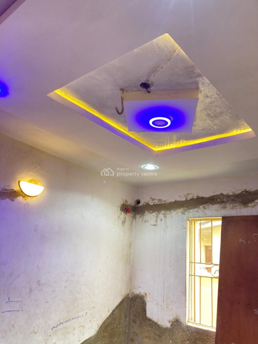 Newly Renovated Beautiful 3 Bedroom Flat All Room Ensuit with Pop, Inside Well Secured Estate Off Otunber Street Ojodu Berger, Ojodu, Lagos, Flat / Apartment for Rent