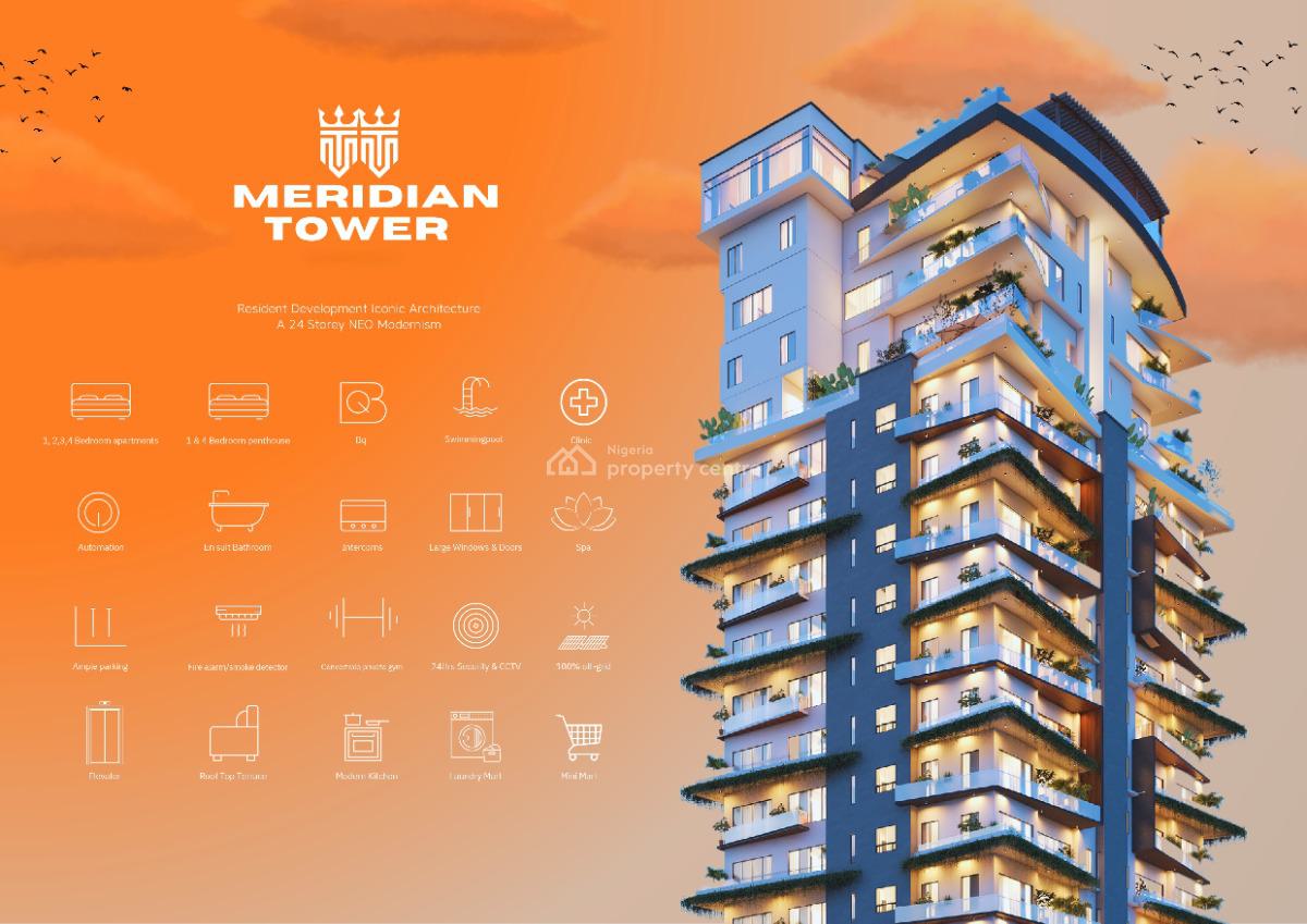 2 Luxury Bedrooms in 24-storey Towers, Oniru, Victoria Island (vi), Lagos, Flat / Apartment for Sale