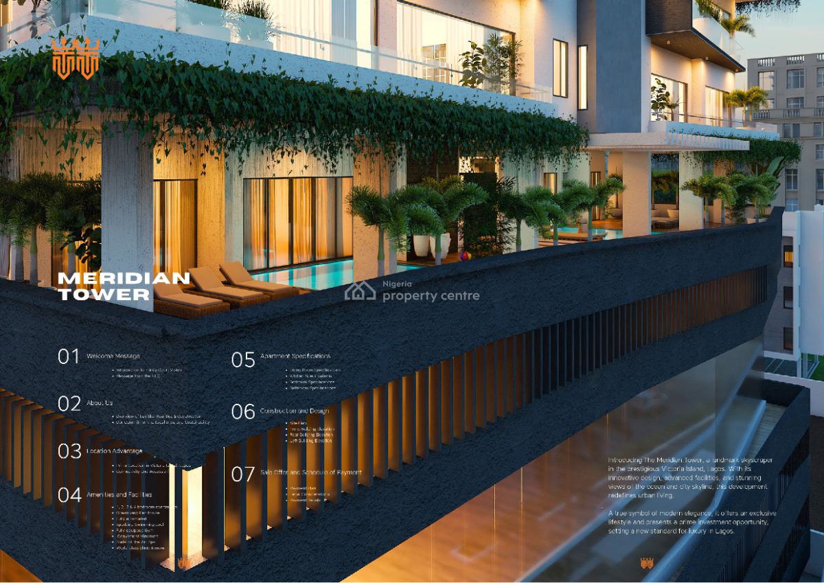 2 Luxury Bedrooms in 24-storey Towers, Oniru, Victoria Island (vi), Lagos, Flat / Apartment for Sale