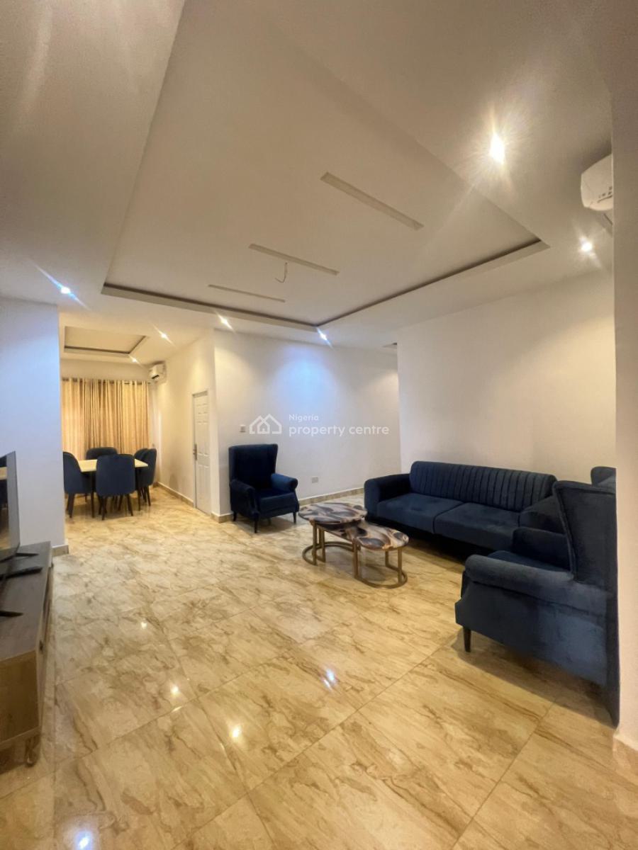 Furnished 3 Bedroom Apartment with a Bq, Guzape District, Abuja, Flat / Apartment for Rent