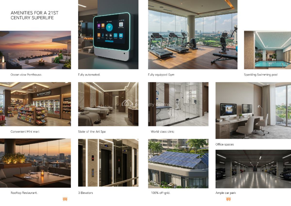 3 Bedroom in a Modern Highrise Tower Development, Oniru, Victoria Island (vi), Lagos, Flat / Apartment for Sale