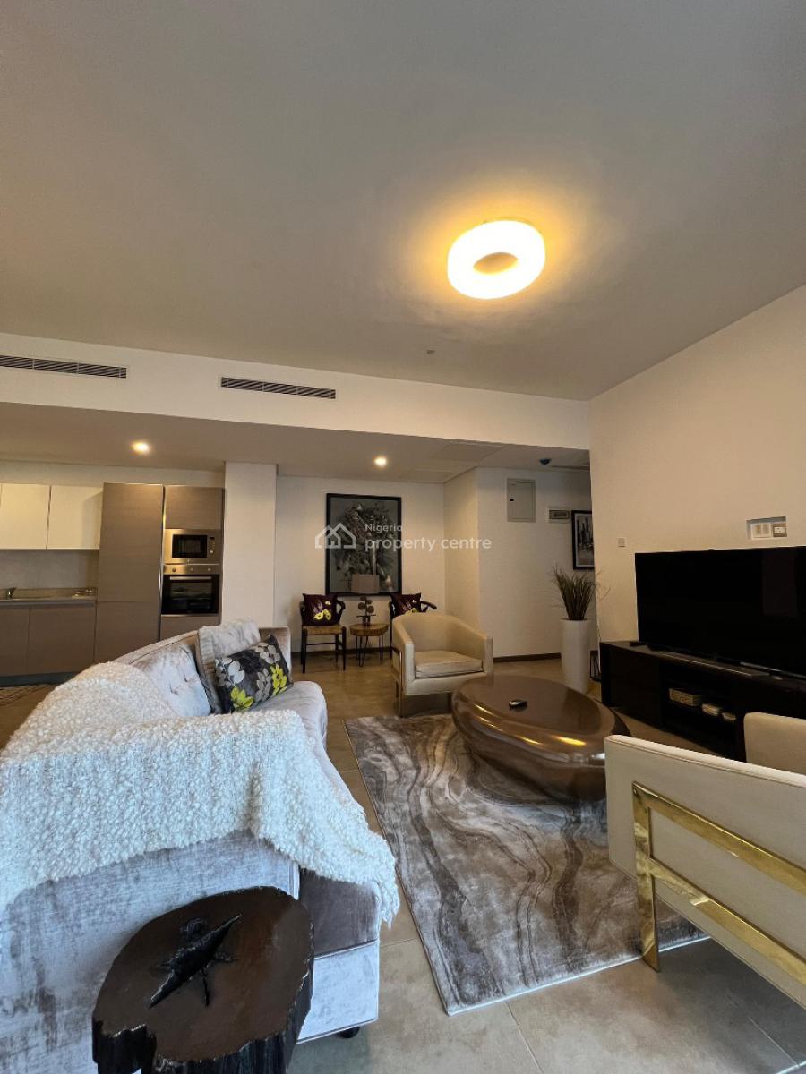 Furnished 1-bedroom Apartment with 24/7 Power & Premium Amenities, Victoria Island (vi), Lagos, Flat / Apartment for Rent