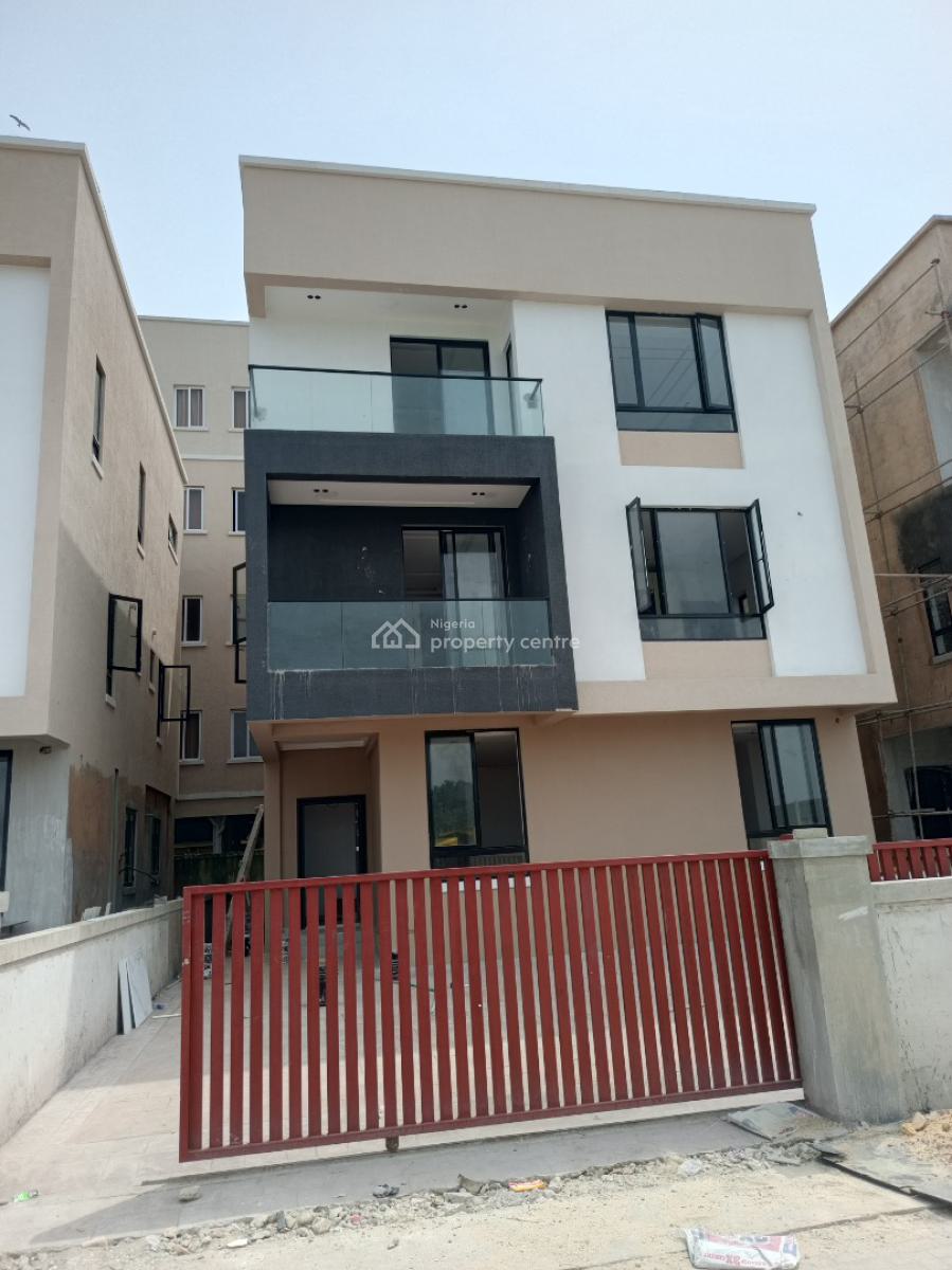 5 Bedroom Fully Detached Duplex with 24 Hours Light, Northern Foreshore Estate Extension, Osapa, Lekki, Lagos, Detached Duplex for Sale