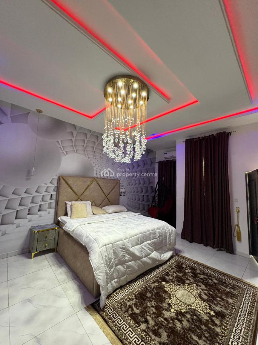 Furnished 4-bedroom Semi-detached Duplex with Pool & 24/7 Power, Orchid Road, Lekki, Lagos, Semi-detached Duplex for Rent