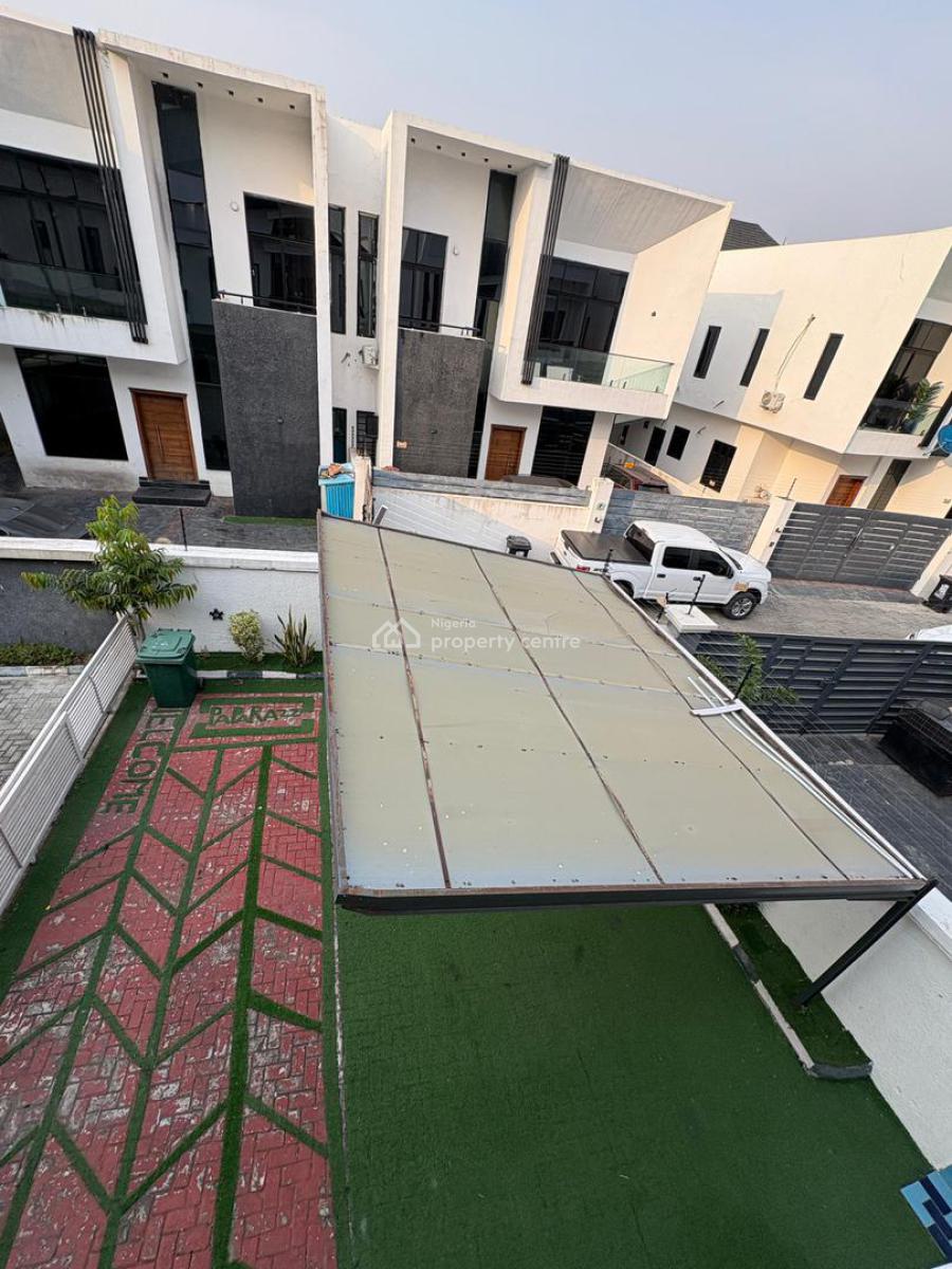 Furnished 4-bedroom Semi-detached Duplex with Pool & 24/7 Power, Orchid Road, Lekki, Lagos, Semi-detached Duplex for Rent