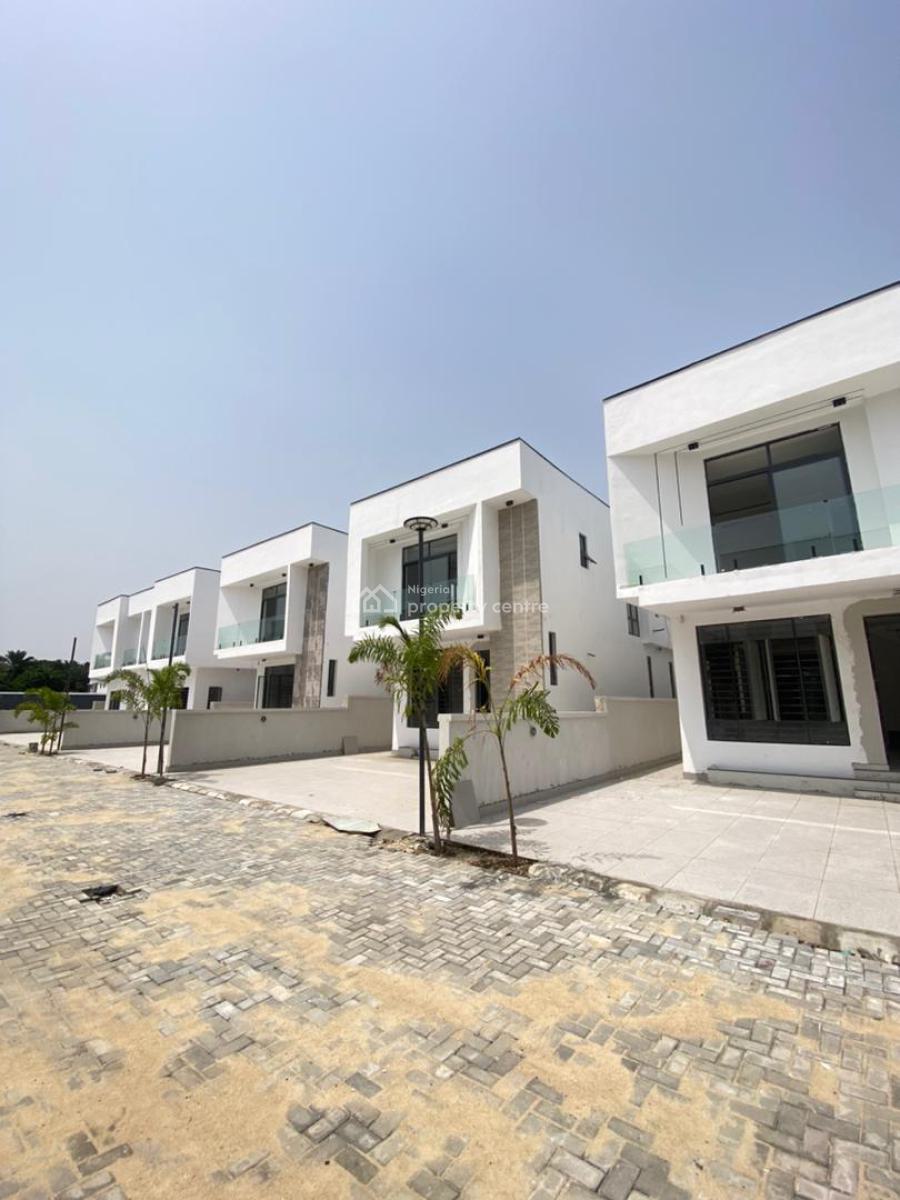 Newly Built 4-bedroom Fully Detached Home with Pool & Bq, Orchid Road, Lekki, Lagos, Detached Duplex for Sale