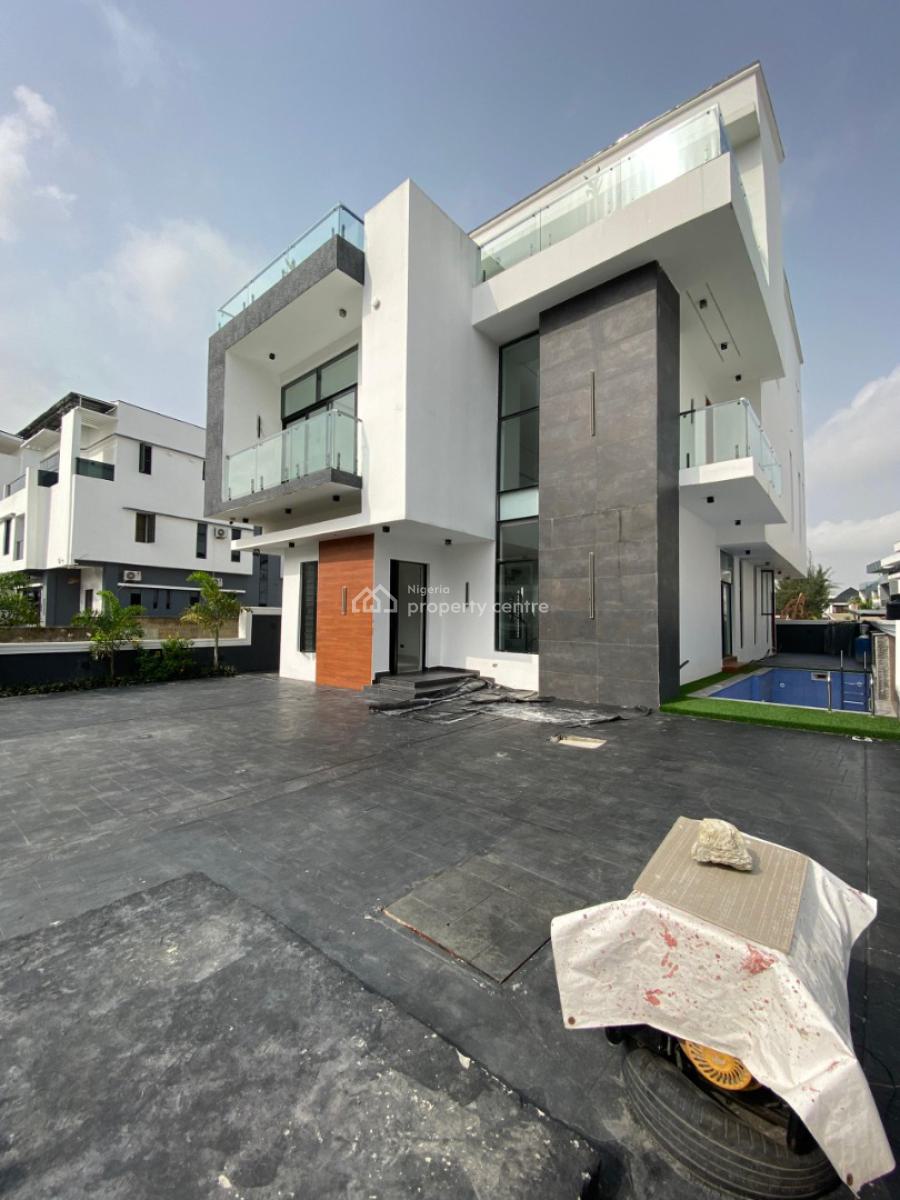 Beautifully Built 5 Bedroom Fully Detached Duplex with Pool ,bq, Lekky County ,megamound Housing Estate, Lekki, Lagos, Detached Duplex for Sale