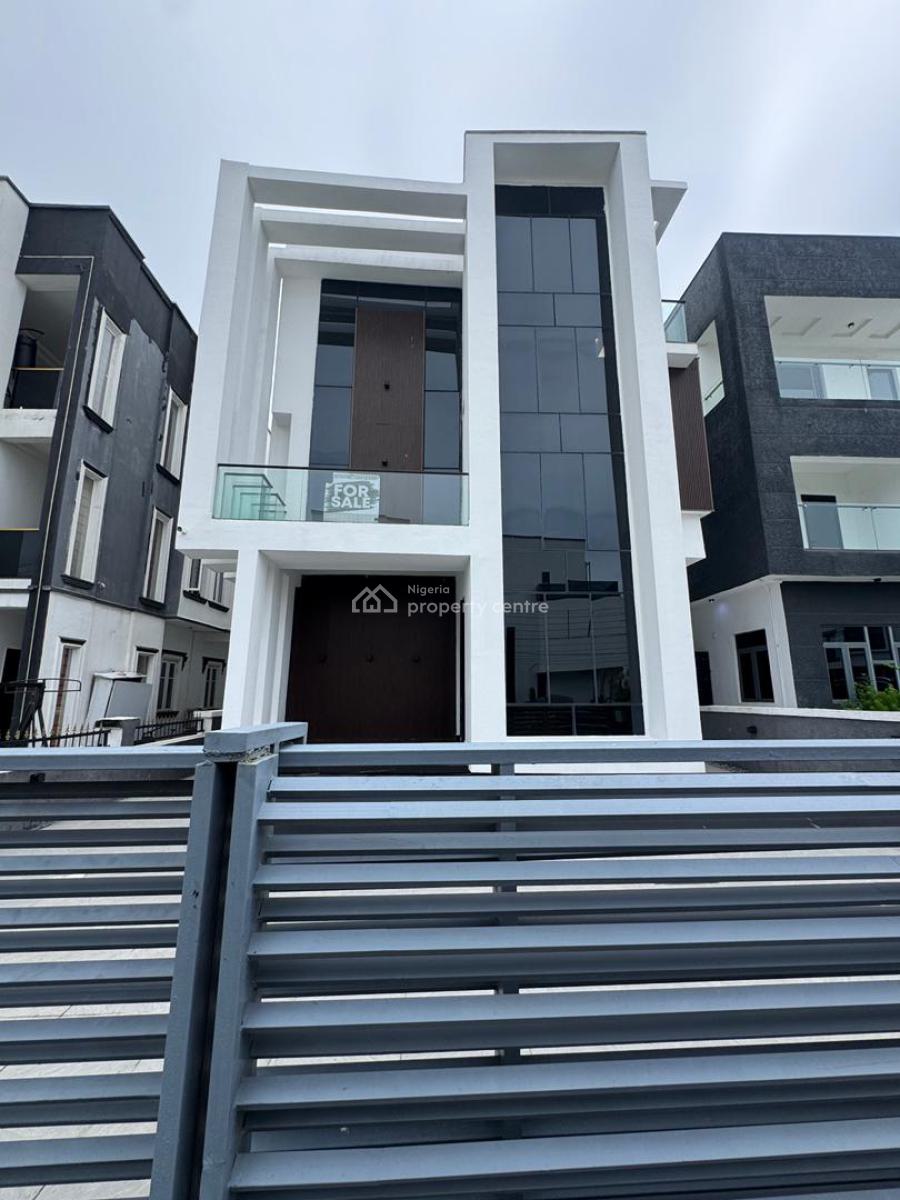 Newly Built 5 Bedroom Detached Duplex with Bq, Rooftop Terrace, Pool, Chevron Toll Gate, Orchid Road, Lekki, Lagos, Detached Duplex for Sale