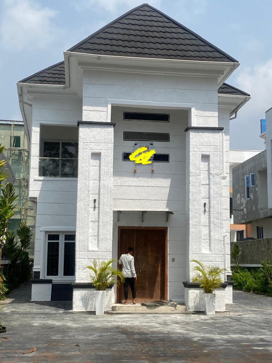 Luxury 4 Bedroom Fully Detached with Room and Parlor Bq, Mega Mound Estate/off Chevron Lekki, Lekki Phase 2, Lekki, Lagos, Detached Duplex for Rent