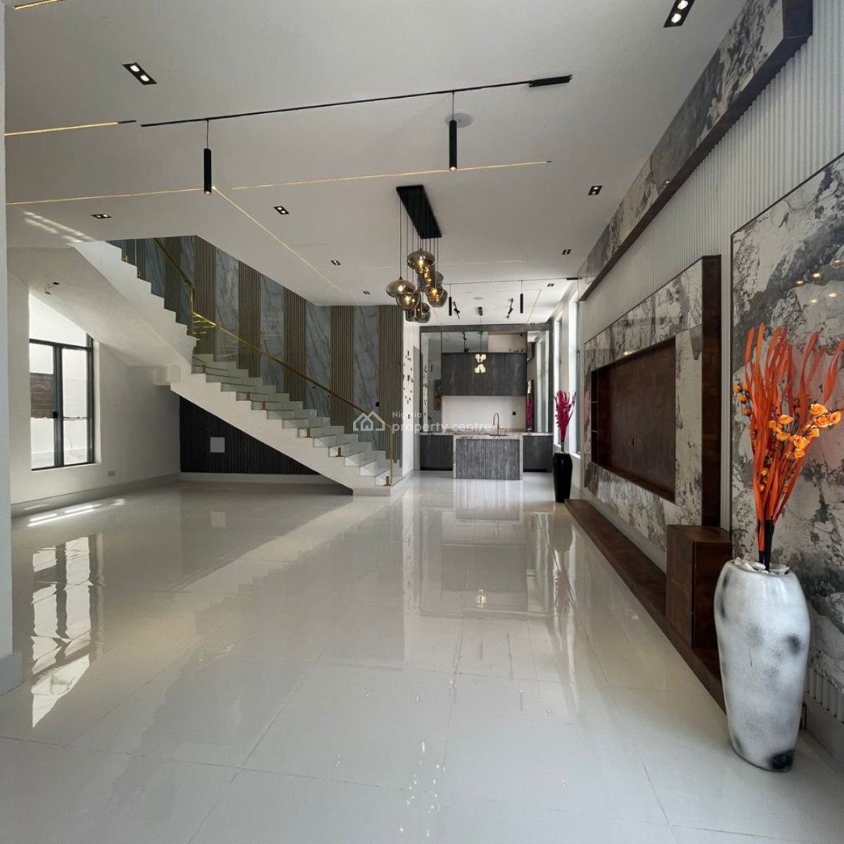Exquisitely Finished 5 Bedroom  Fully Detached Duplex, Chevron, Lekki, Lagos, House for Sale