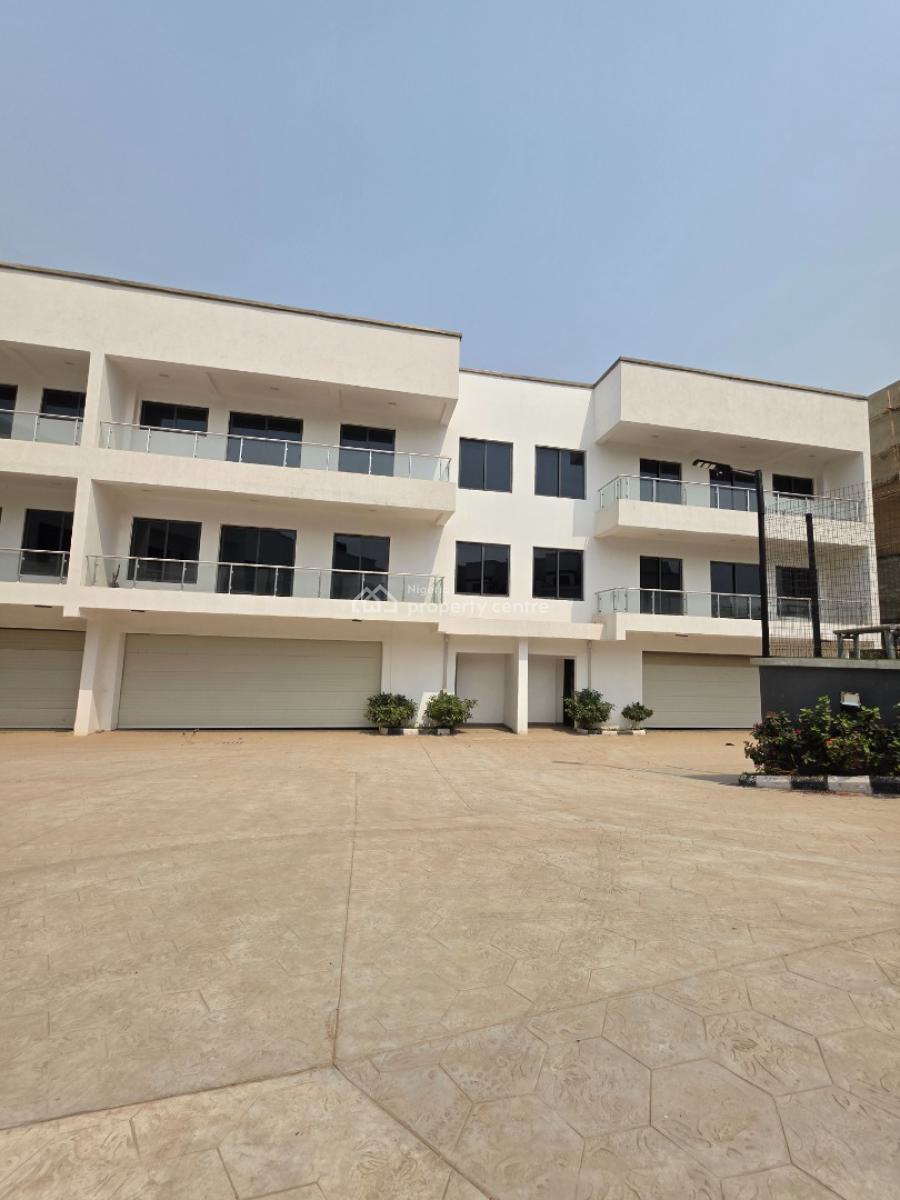 Luxury 6 Units of 4 Bedroom Terrace Duplex with Bq, Guzape District, Abuja, Terraced Duplex for Sale