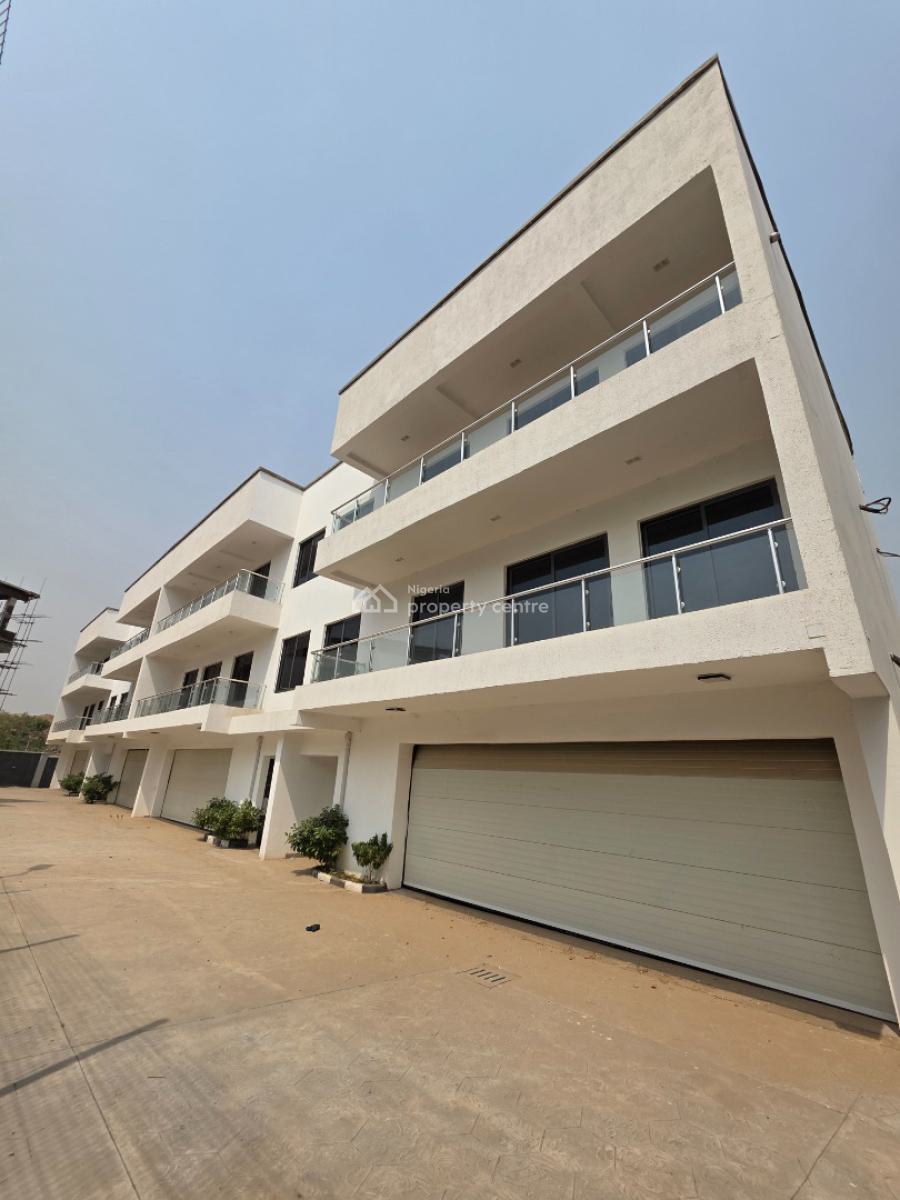 Luxury 6 Units of 4 Bedroom Terrace Duplex with Bq, Guzape District, Abuja, Terraced Duplex for Sale
